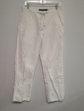 Sean John Men's Cream Drawstring Chinos